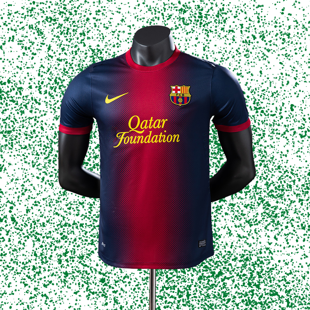Barcelona 2012/13 Home Player Version Retro Jersey