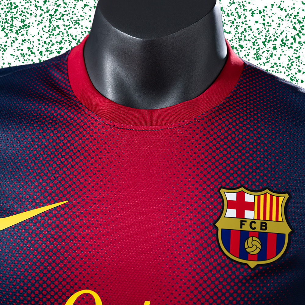 Barcelona 2012/13 Home Player Version Retro Jersey