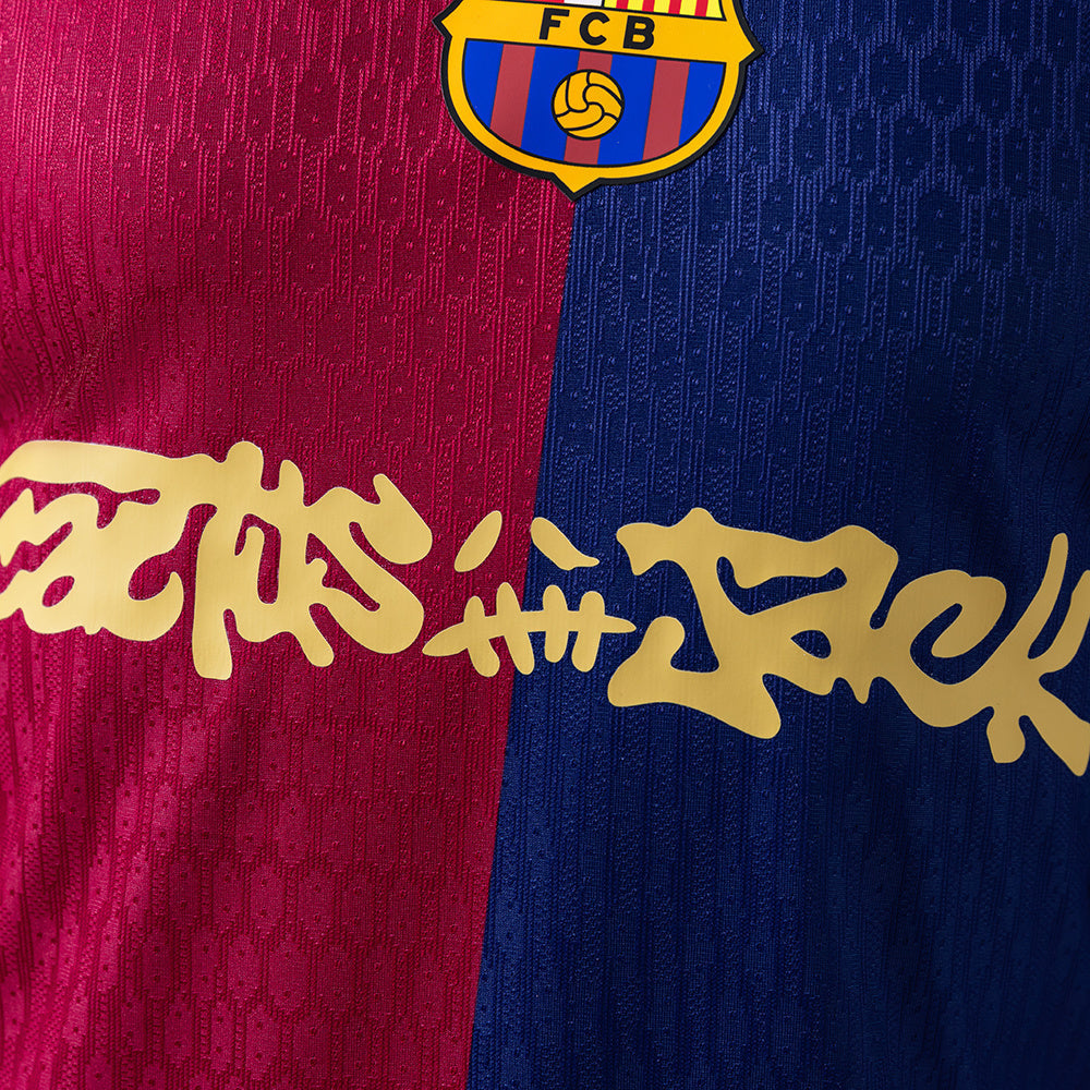 Barcelona 24/25 Home x Travis Scott Player Version Jersey