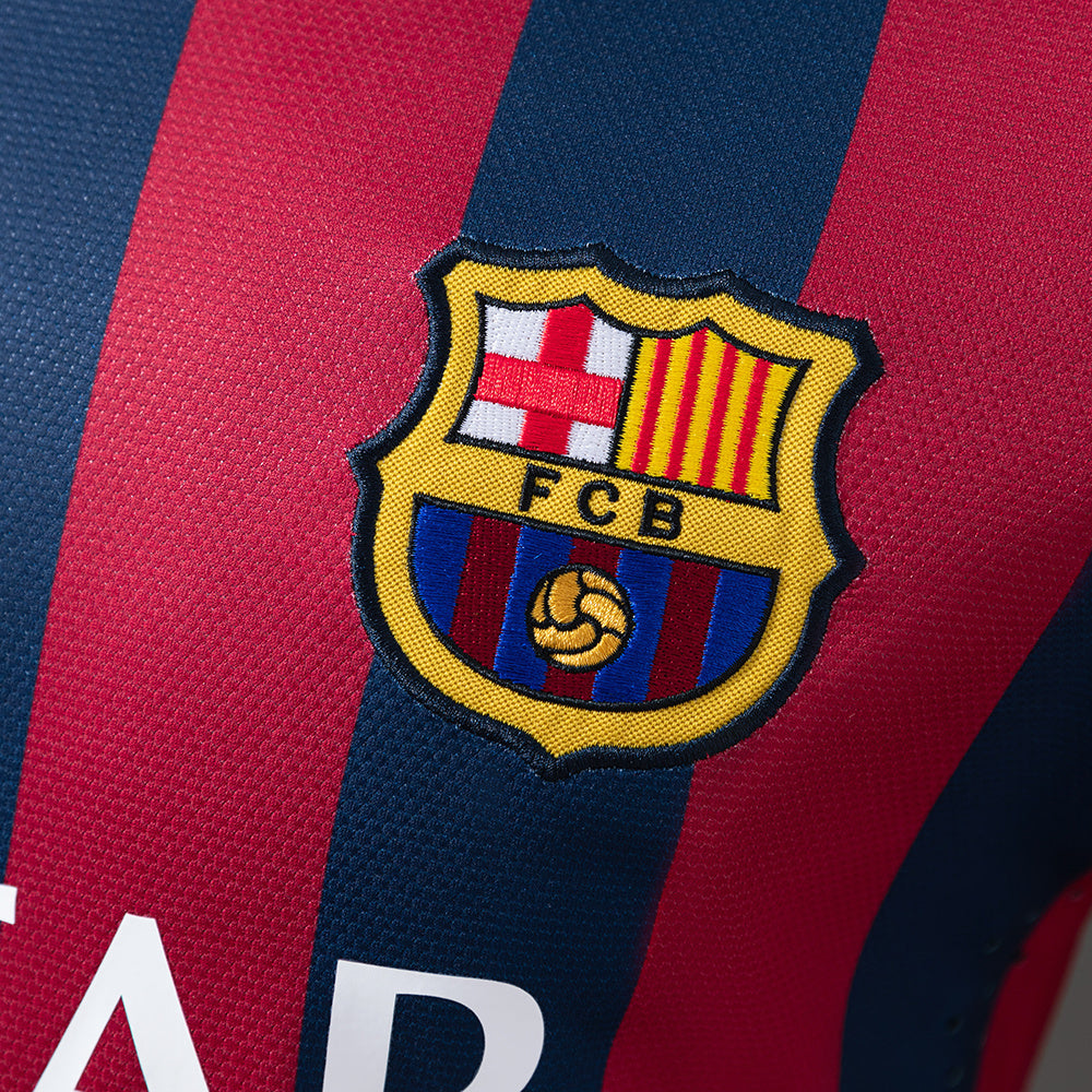 Barcelona 2013/14 Home Player Version Retro Jersey