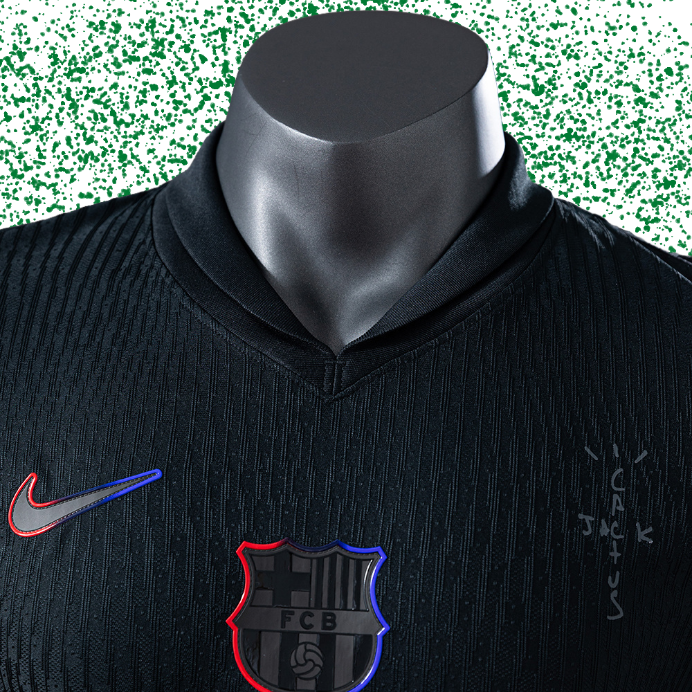 Barcelona 24/25 Away x Travis Scott Player Version Jersey