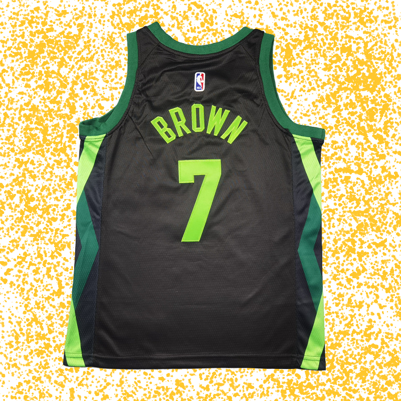 Boston Celtics #7 Brown NBA T-Shirt Official Fan Edition