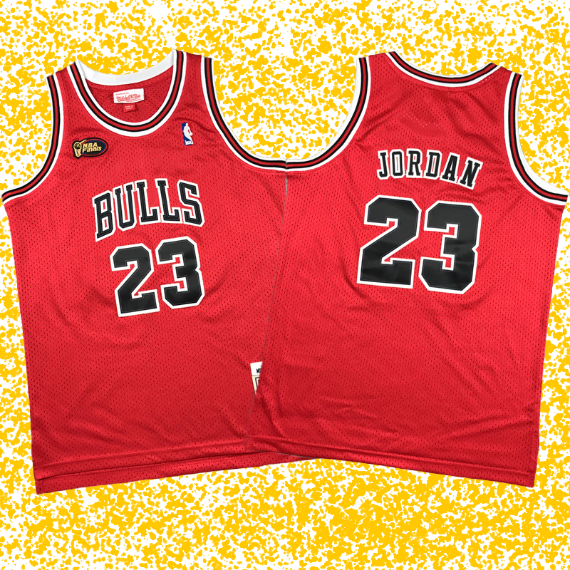 Bulls #23 Jordan Red Finals Edition T-Shirt