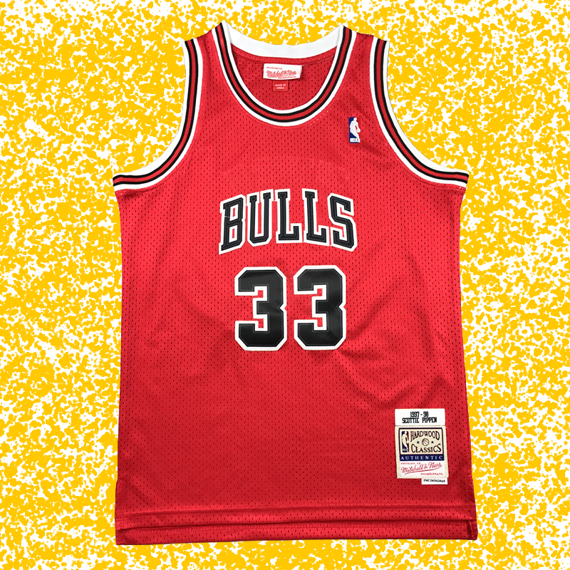 Bulls #33 Pippen Classic Red Edition T-Shirt