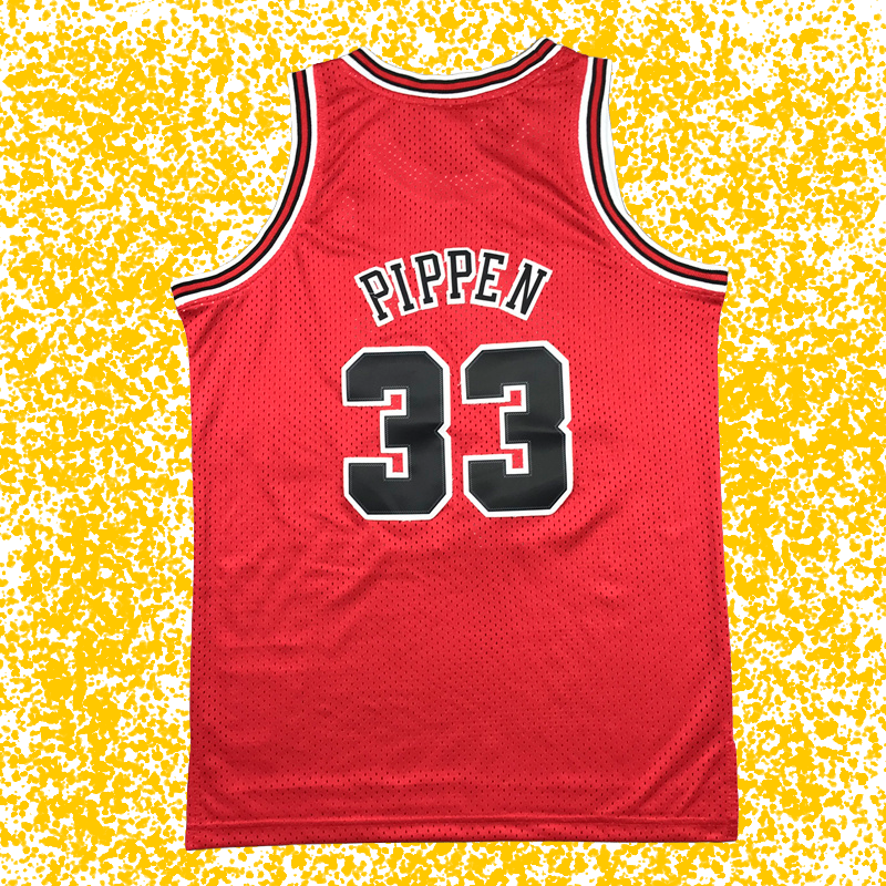 Bulls #33 Pippen Classic Red Edition T-Shirt
