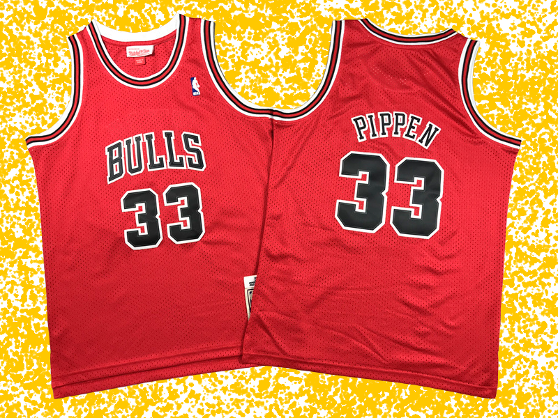 Bulls #33 Pippen Classic Red Edition T-Shirt