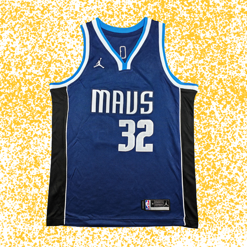 Mavericks #32 Flagg Deep Blue T-Shirt – Statement Edition