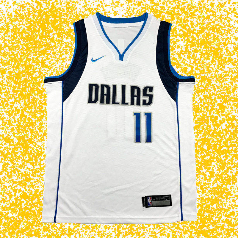 Dallas Mavericks #11 Irving White Association Edition T-Shirt