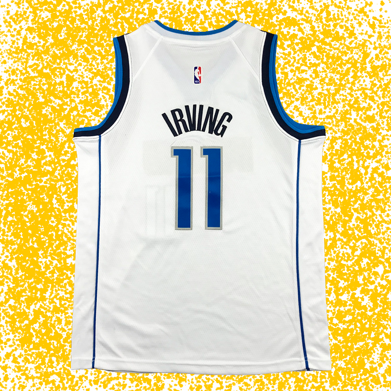 Dallas Mavericks #11 Irving White Association Edition T-Shirt