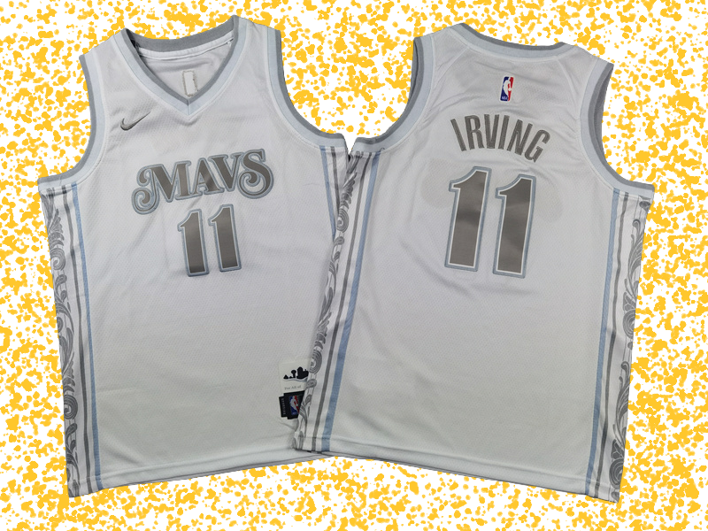 Mavericks #11 Irving White City Edition T-Shirt