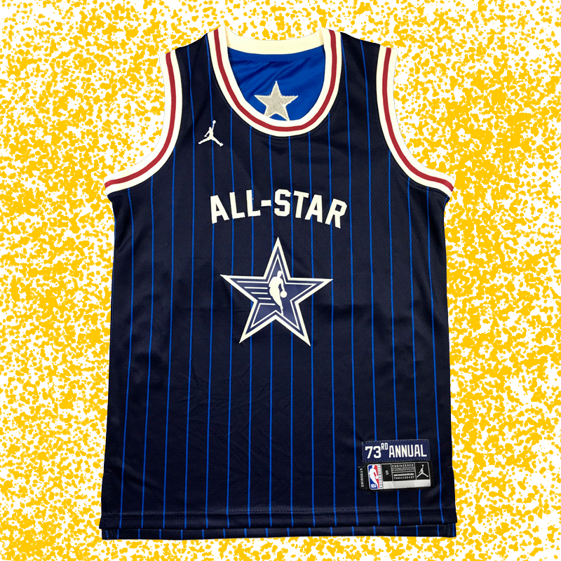 NBA All-Star 2024 #34 Antetokounmpo Blue Edition T-Shirt