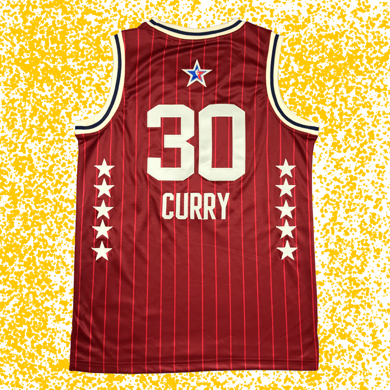 NBA All-Star 2024 #30 Curry Red Edition T-Shirt