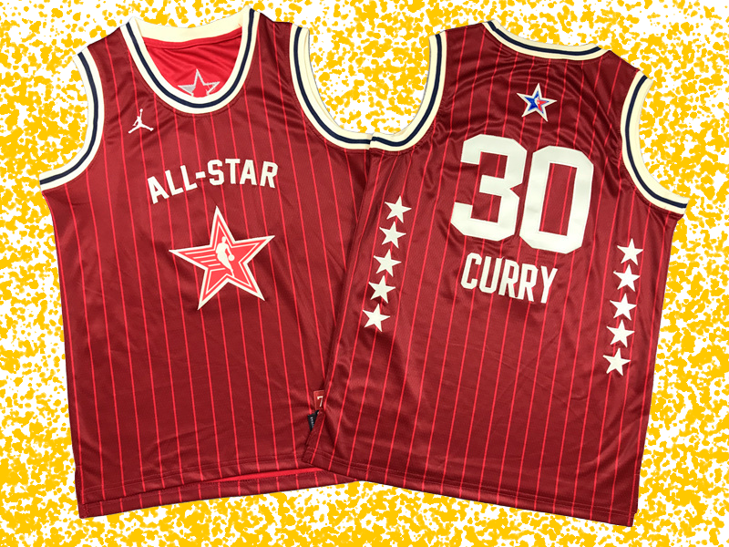 NBA All-Star 2024 #30 Curry Red Edition T-Shirt