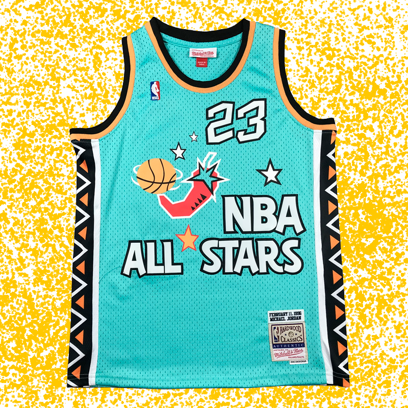 All-Star #23 Jordan Green Hardwood Classics Retro Edition T-Shirt