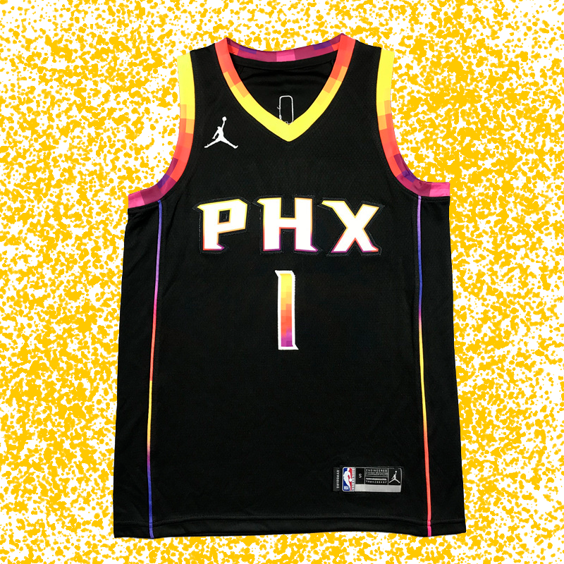 Suns #1 Booker Black Statement Edition T-Shirt