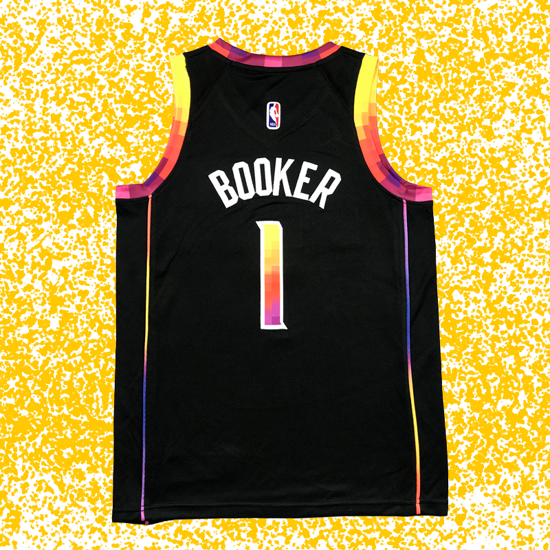 Suns #1 Booker Black Statement Edition T-Shirt