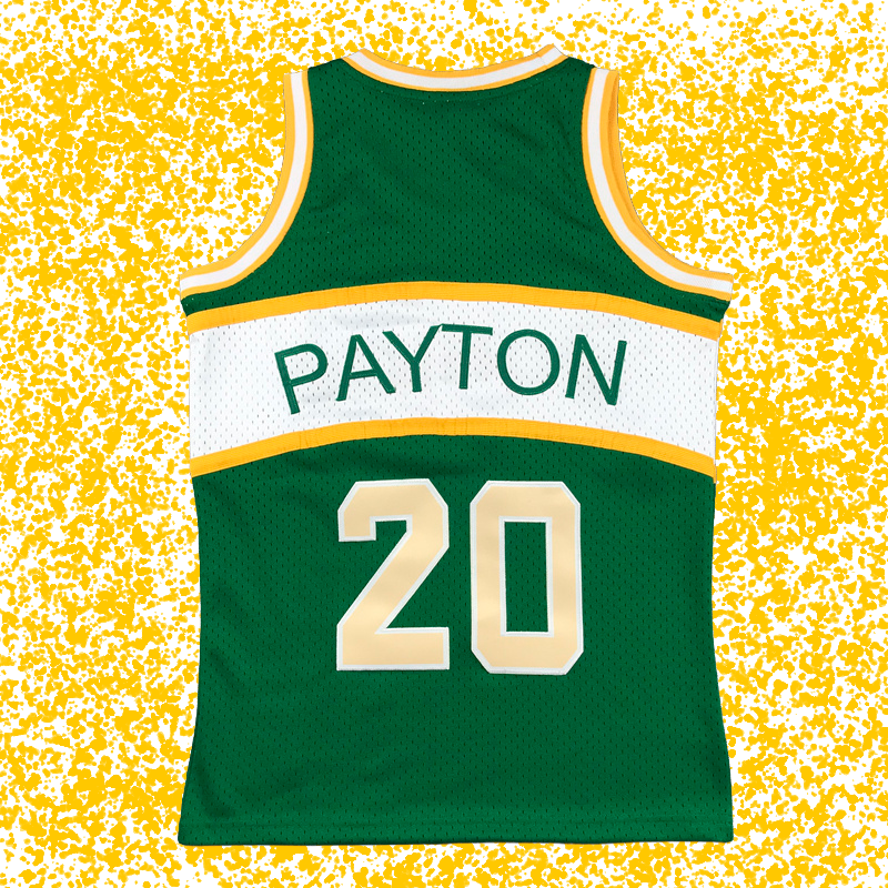 SuperSonics #20 Payton Green Classic Edition T-Shirt