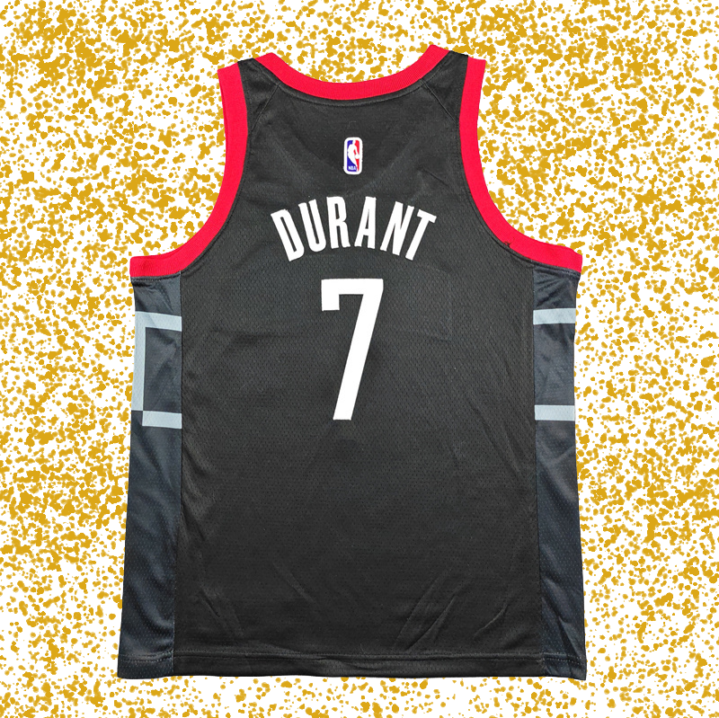 Houston Rockets #7 Durant Black Special Edition T-Shirt